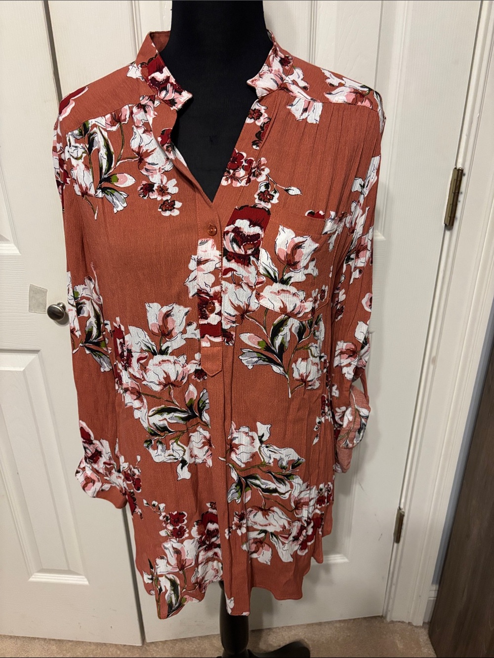 Fun2Fun Floral Smock Top